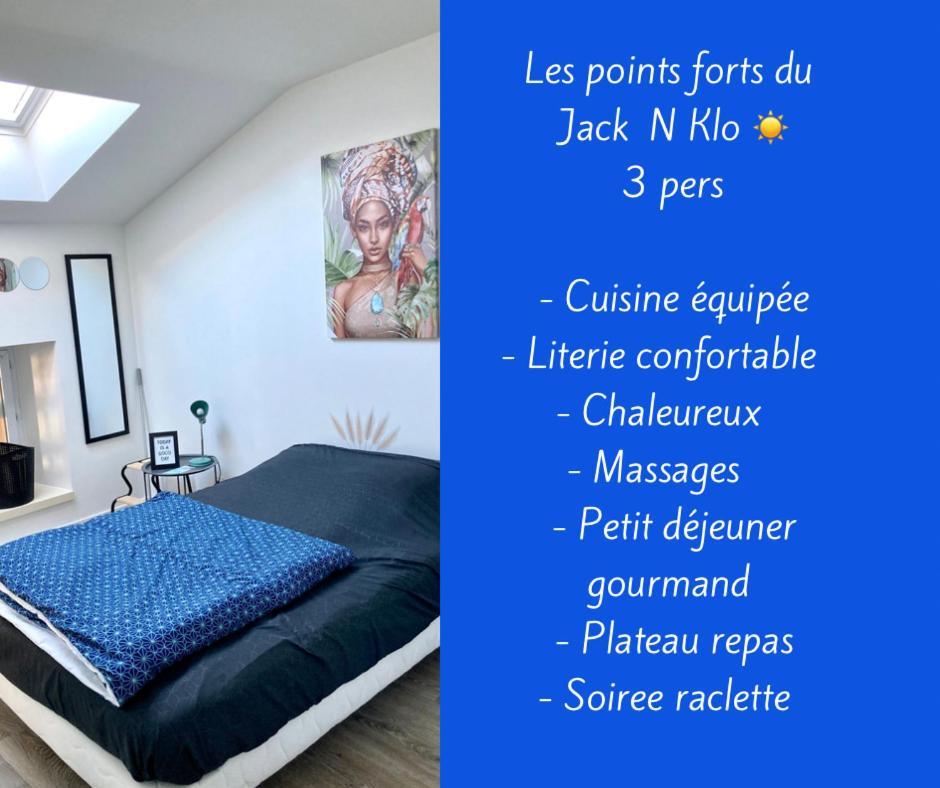 Le Jack' N Klo, Acces Terrasse De L'Etablissement Apartment Rives  Екстериор снимка